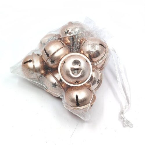 gomb-csengettyu-organza-tasakban-rose-gold-fenyes-matt-327012-hobbykreativ