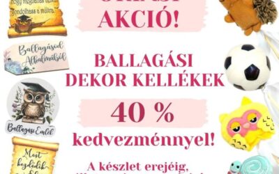 BALLAGÁSI AKCIÓ – 40 %